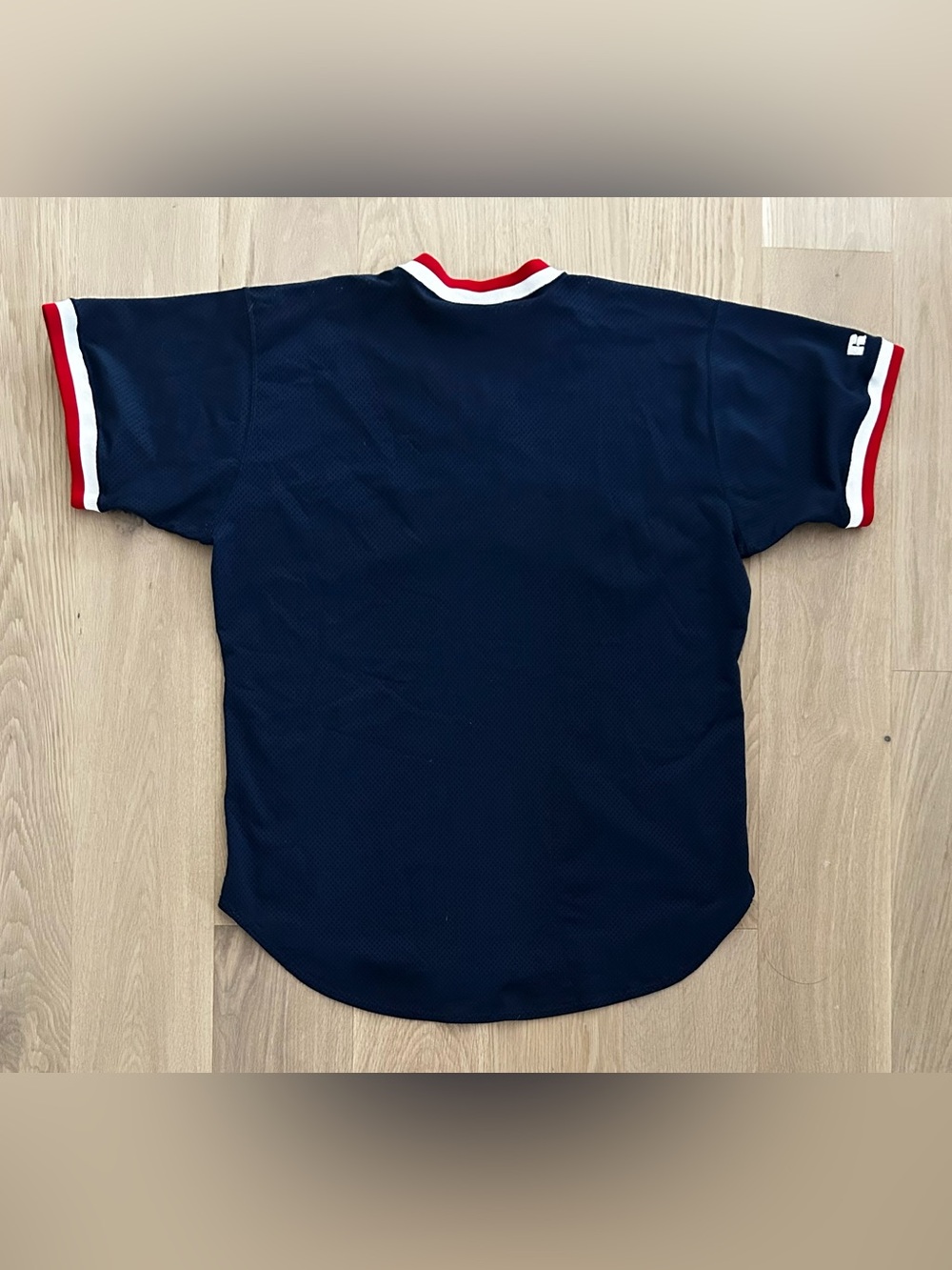 Vintage Russell Athletic Boston Red Sox V-neck MLB Baseball Jersey - Size 48 (XL - Picture 2 of 4
